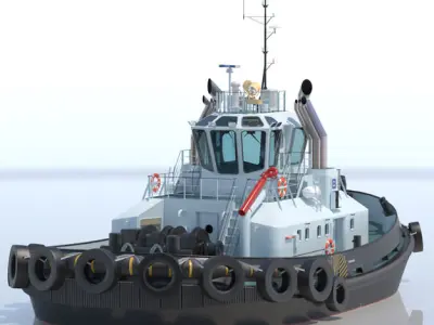 ATD Tug PB DARLING 3D model