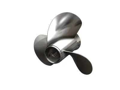 Outboard Propeller 3D print model