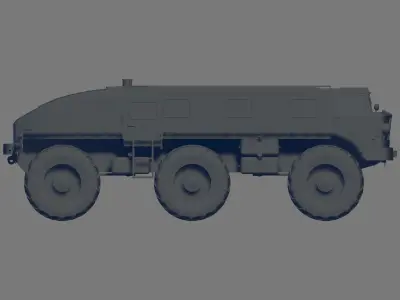 Truck E-167 3D model