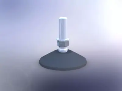 Pad foot Free 3D model