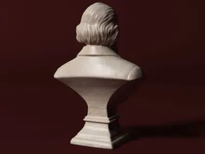 Brahms Bust 3D model