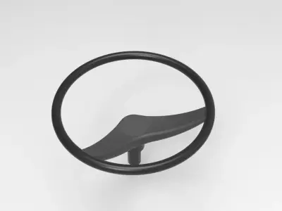 Steering wheel 3 3D model