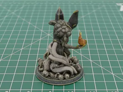NYARLATHOTEP The Crawling Chaos 3D Print Horror Miniature 3D print model