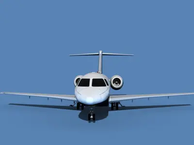 Hawker Siddley 4000 V10 3D model