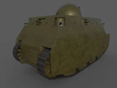 Fiat 2000 3D model