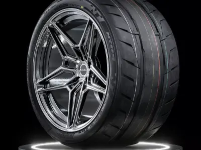 Nitto NT05 335 30 ZR19 103W 3D model