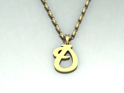 Pendant O-o1 3D print model