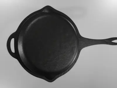 Frying Pan 3D model purchase