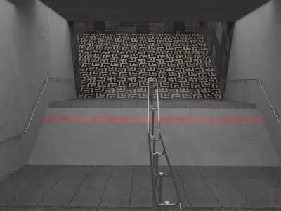 Underground pass 3D model