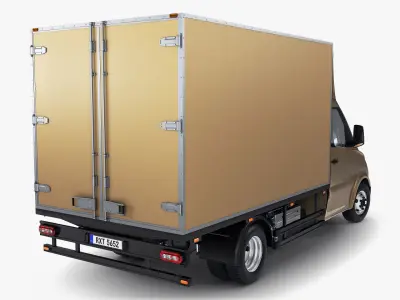 Generic Box Truck M 2 3D model