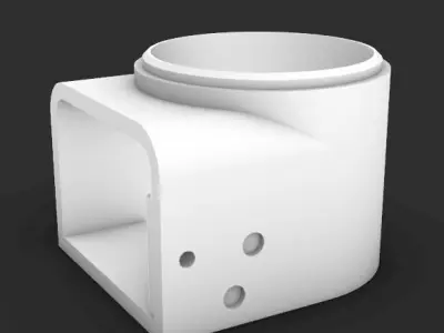 Lightsaber Blaster 3D print model