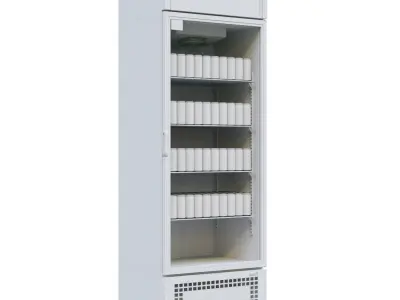 fridge capri 07 3D model