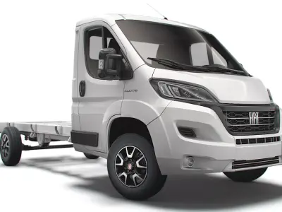 Fiat Ducato Chassis Truck Single Cab 4035 WB 2022 3D model