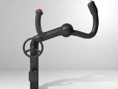 Steering - Aircraft 3D model