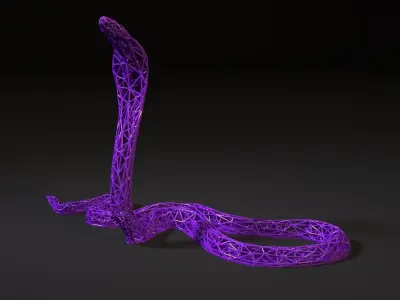 Cobra Snake 3D print model