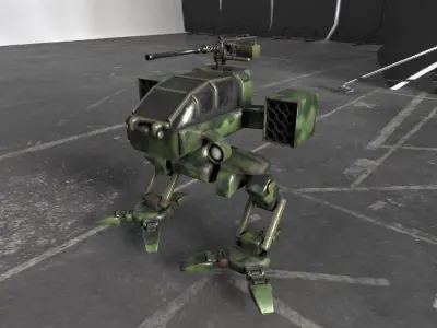 Mech v2 3D model