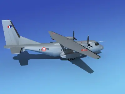 Casa CN-235 France 1 3D model