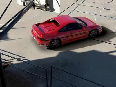 Toyota MR2 SW20 Rev 2 1993 Free 3D model