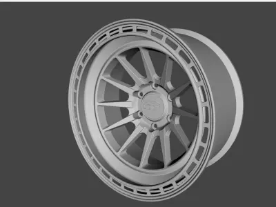 WHEEL BASED on LOCK OFFROAD BAJA 3D model