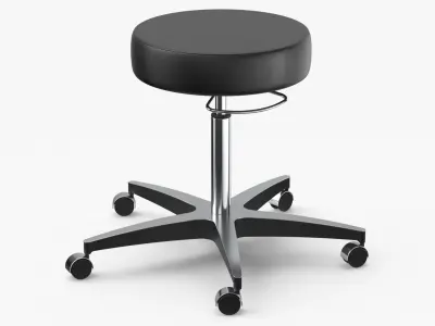 Physician stool 3D model