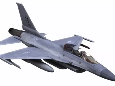 AirCraft 05 - fighter 3D model