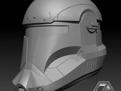 Star Wars - Republic Commando Trooper Helmet 3D print model purchase