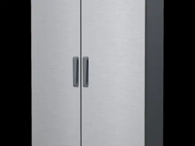48 inch refrigerator fridge 3D model