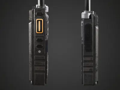 Baofeng UV-25 Max Radio Low-poly 3D model