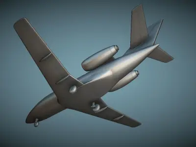 Aerospatiale SN-601 Corvette - 3D Printable Model 3D print model