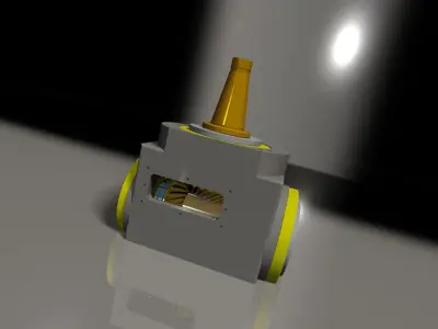 90 Degree Attachment For HMM Free 3D model