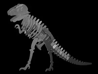 T-Rex Puzzle 3D model