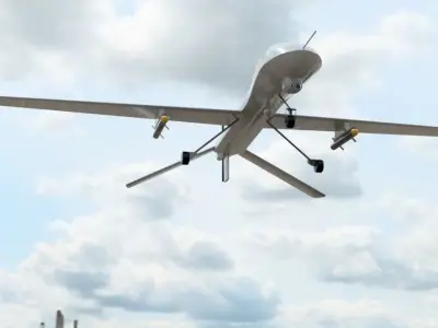 US-PREDATOR-UAV unmanned aerial vehicle 3D print model