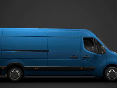 Opel Movano L3H2 Van 2020 3D model