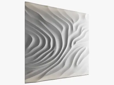 wave wall 6 3D model