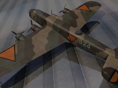 Fokker T-6 - T-VI 3D model