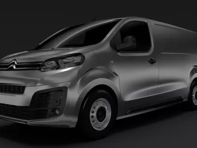 Citroen Dispatch XL 2020 3D model