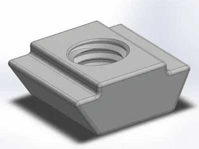 T-Nut 20x20 M4 3D model