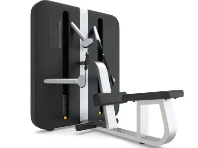 Technogym - Functional Training - Low Pull 3D model