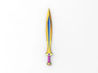 Sword type C 3D model
