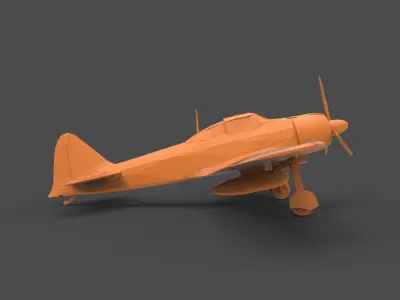 A6M Zero 3D print model