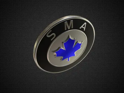 sma logo 3D model