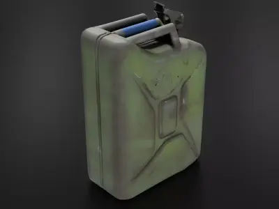 Military Fuel Can 01 3D print model