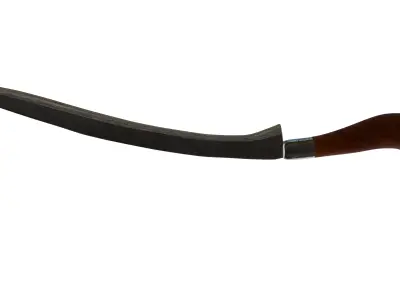 Rencong Traditional Weapon From Aceh Indonesia 3D model