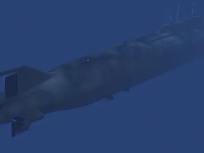 Kursk- Oscar Class 3D model