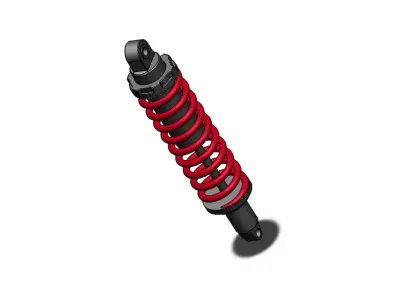 Rear shock absorbers all models 110 100 3D model