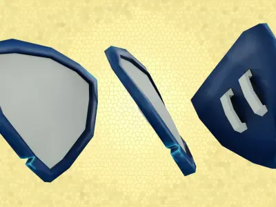 Low Poly Sword Free low-poly 3D model