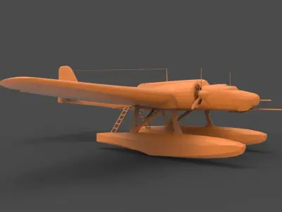 Heinkel He 115 3D print model