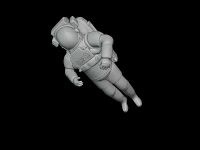 Astronaut space suit 3D print model