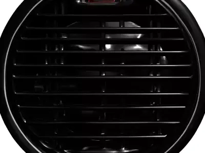 Modern Car HVAC Air Vent Low-poly 3D model