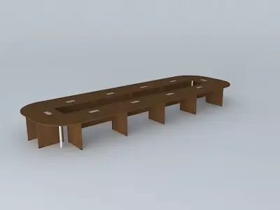 CONFERENECETABLE 6964x2252x720 Free 3D model